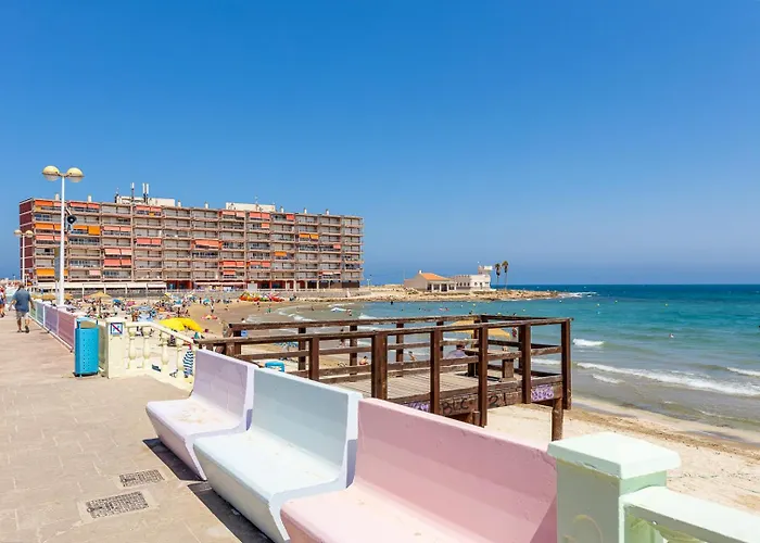 целиком, классная студия, в 3 мин от пляжа 230 м,торревьеха Appartement *