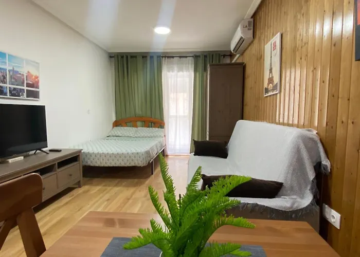 Appartement целиком, классная студия, в 3 мин от пляжа 230 м,торревьеха Torrevieja