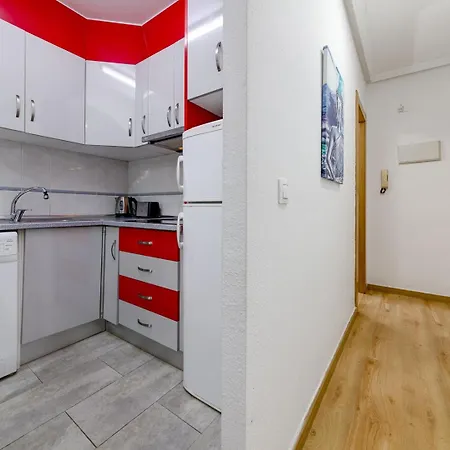 целиком, классная студия, в 3 мин от пляжа 230 м,торревьеха Appartement